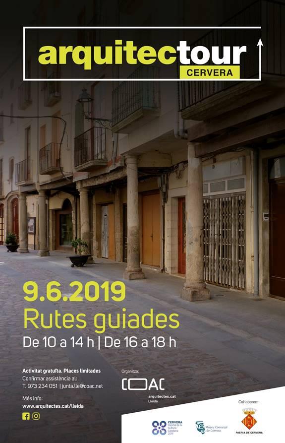 Cervera estrena l'Arquitectour, la 5a Mostra d'Arquitectura i premia a joves arquitectes amb el 5é guardó Ignasi Miquel