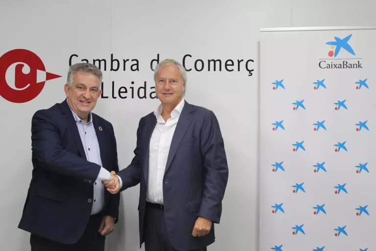 La Cambra de Comerç de Lleida i CaixaBank renoven l’acord per incrementar la competitivitat de les empreses
