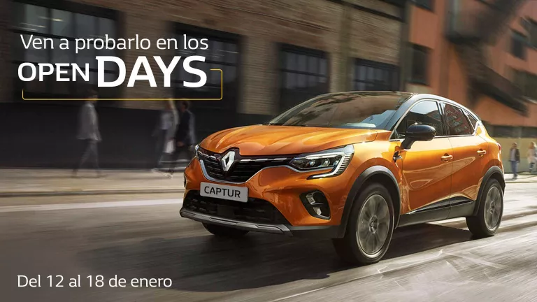 Aprofita els Open Days per provar el nou Renault CAPTUR