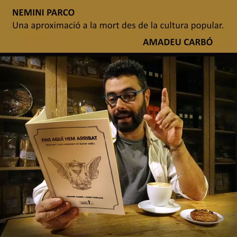 Conferència d'Amadeu Carbó: 'Nemini Parco. Una aproximació a la mort des del punt de vista de la cultura popular'