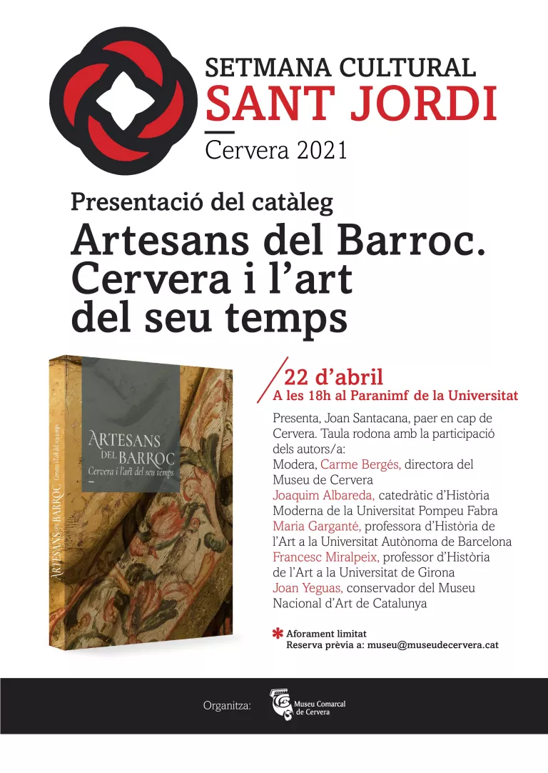 Presentació del catàleg Artesans del Barroc Museu Cervera
