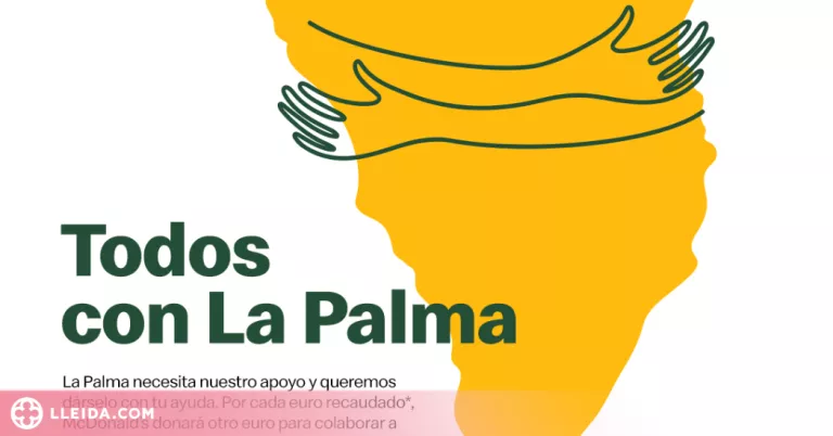 Preview McDonald’s recapta 65.000€ pels afectats pel volcà de La Palma