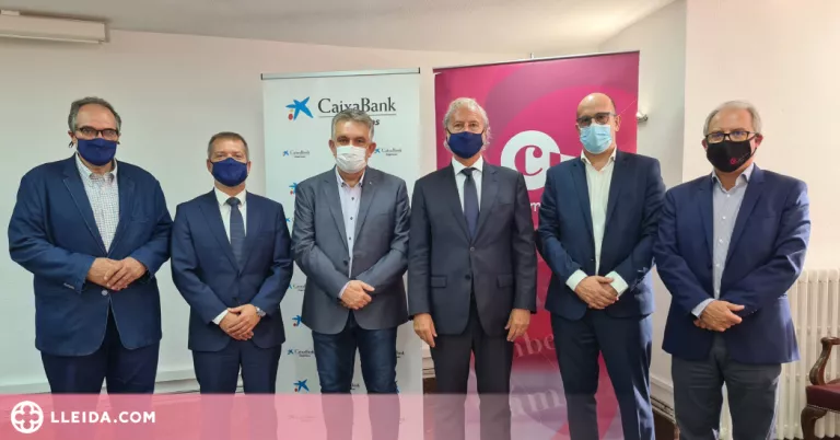Preview La Cambra de Lleida i CaixaBank renoven la col·laboració per incrementar la competitivitat de les empreses lleidatanes
