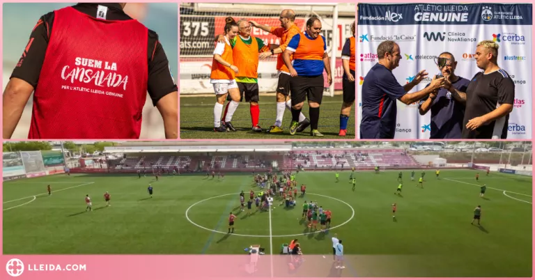 ⏯️ Ens posem les botes de futbol i 'Suem la Cansalada' per l’Atlètic Lleida Genuine!