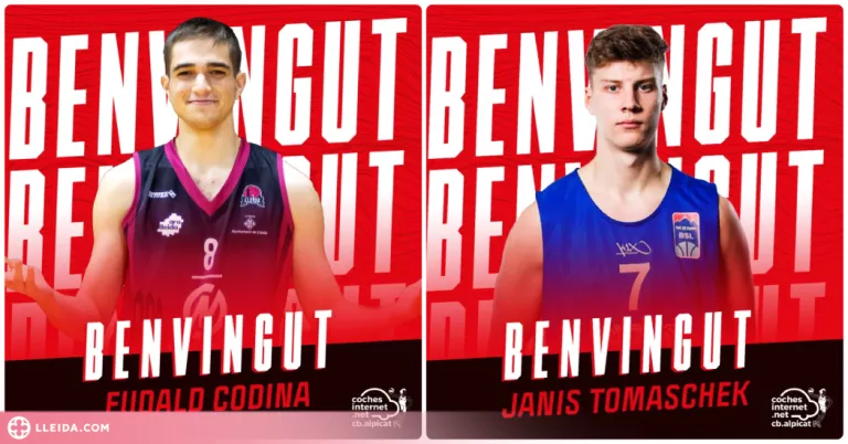 Benvinguts Eudald Codina i Janis Tomaschek!