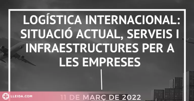 Preview Jornada presencial sobre logística internacional a la Cambra de Comerç
