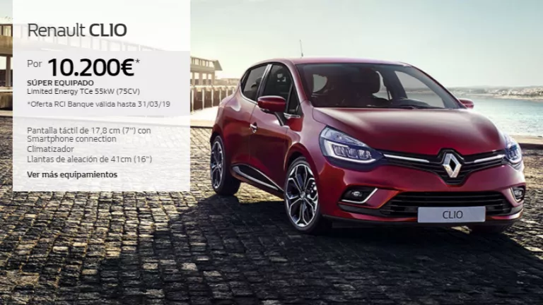 Renault Clio súper equipat per 10.200€!