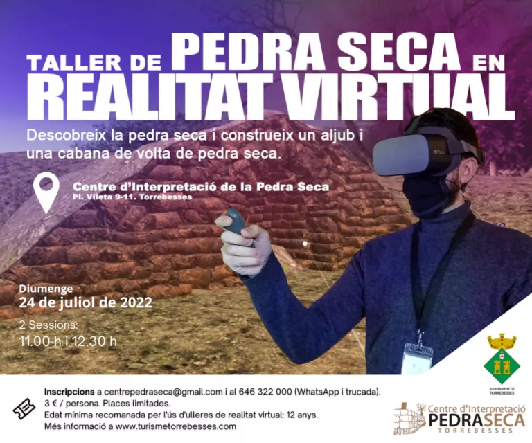 Taller de Pedra Seca en realitat virtual