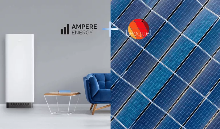 Becquel i Ampere Energy s'alien per potenciar l'emmagatzematge d'energia mitjançant instal·lacions solars d'autoconsum