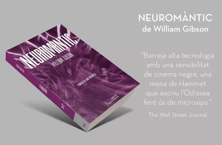 Pagès Editors publica 'Neuromàntic', de William Gibson