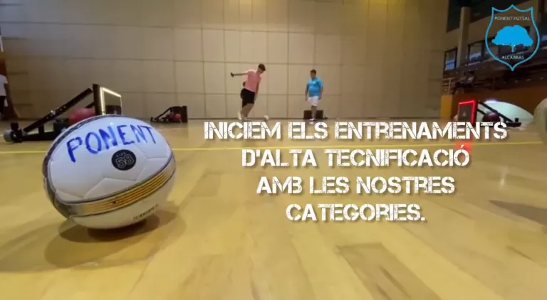 Iniciem els nostres entrenaments d'alta tecnificació