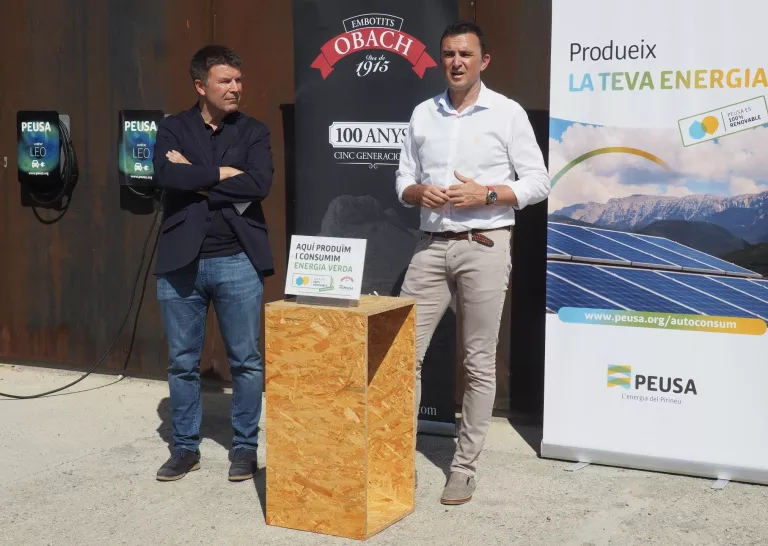 En marxa la instal·lació fotovoltaica per autoconsum més gran de l'Alt Pirineu i Aran