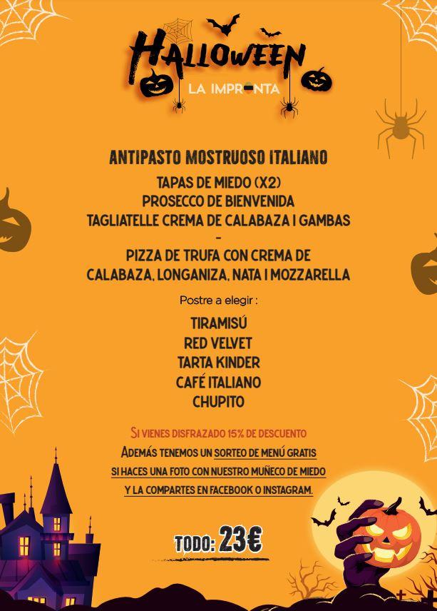 La Impronta sorprèn amb un monstruós menú de Halloween