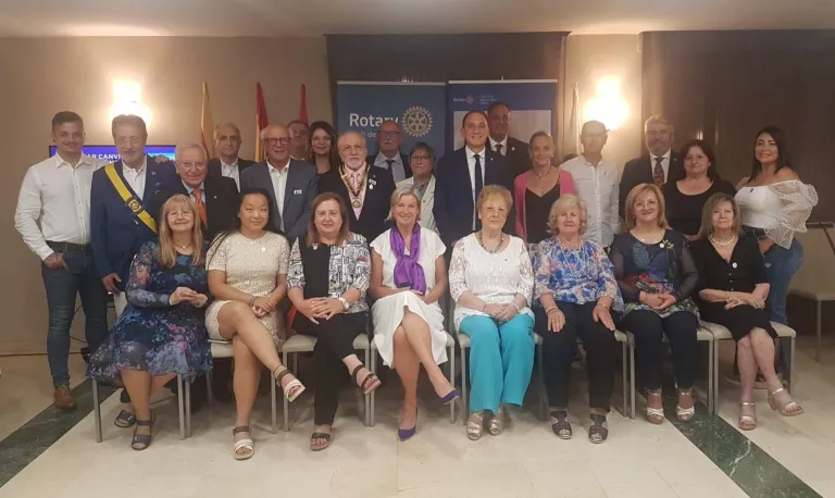 Canvi de presidencia en el Rotary Club de Lleida
