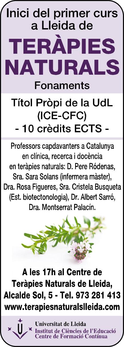 TERAPIES NATURALS