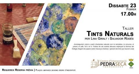 El CIPS organitza un taller de tints naturals