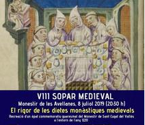 VIII Sopar Medieval al Monestir de les Avellanes