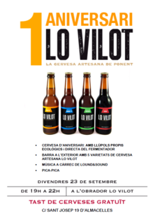 Primer aniversari de Lo Vilot