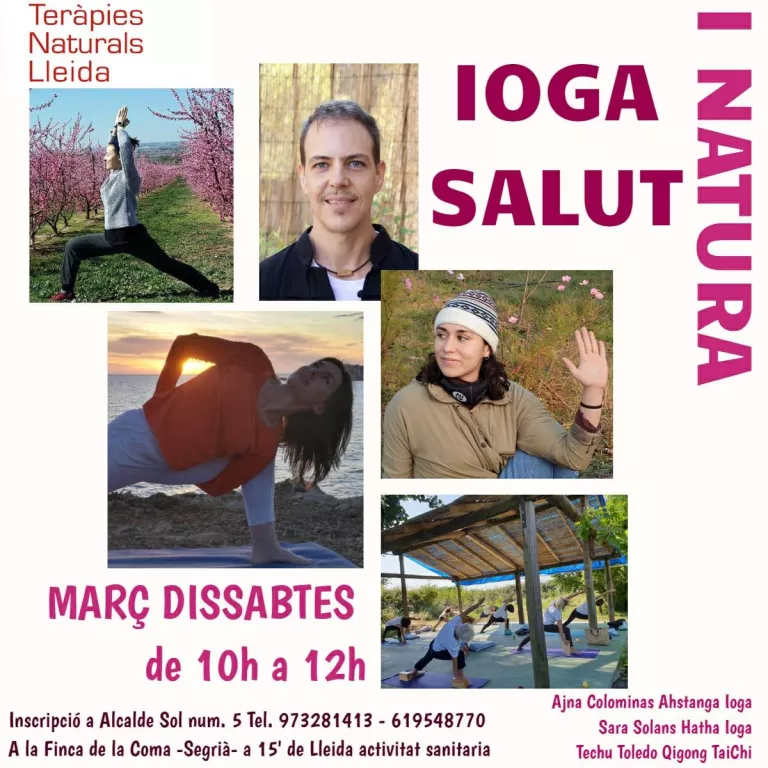 Març de ioga a Teràpies Naturals
