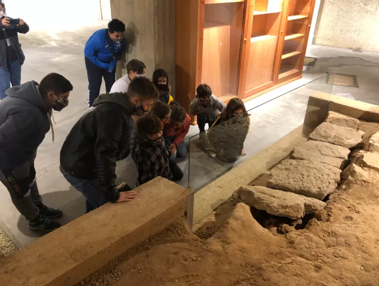Visites per a estudiants plenes de cultura i història a Alcarràs