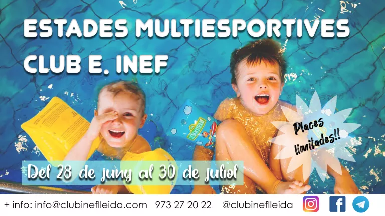 Estades d'estiu al Club INEF Lleida