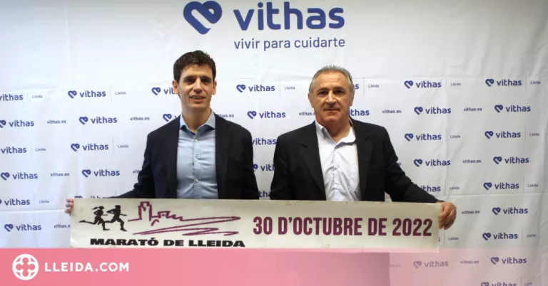 Vithas, patrocinador principal i servei mèdic oficial de la I Marató de Lleida