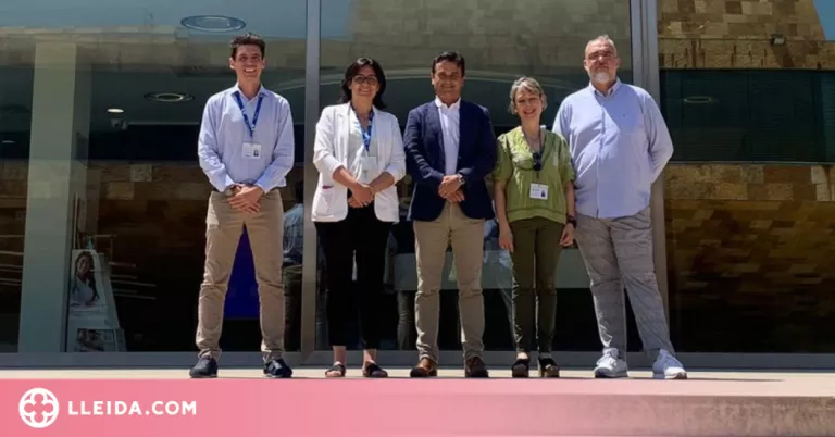 El director general de la Mutualitat de Futbolistes coneix els serveis de Vithas Lleida per a jugadors federats