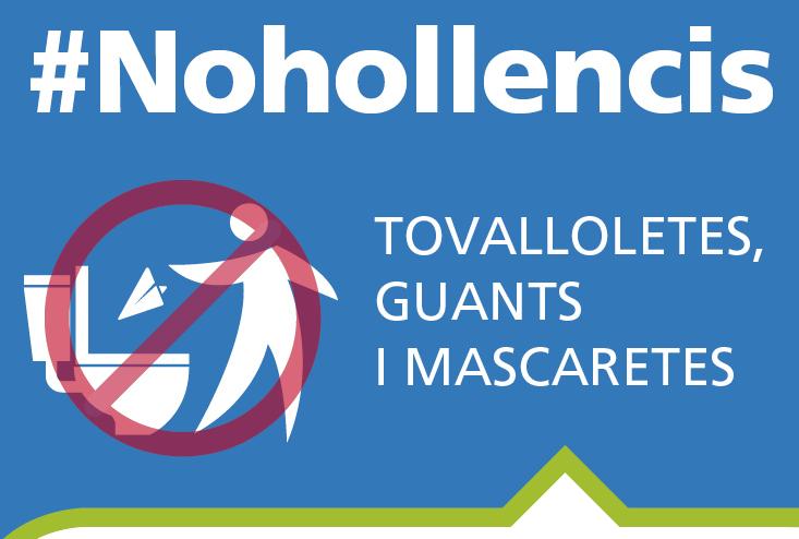 #Nohollencis, nova campanya d'Aqualia