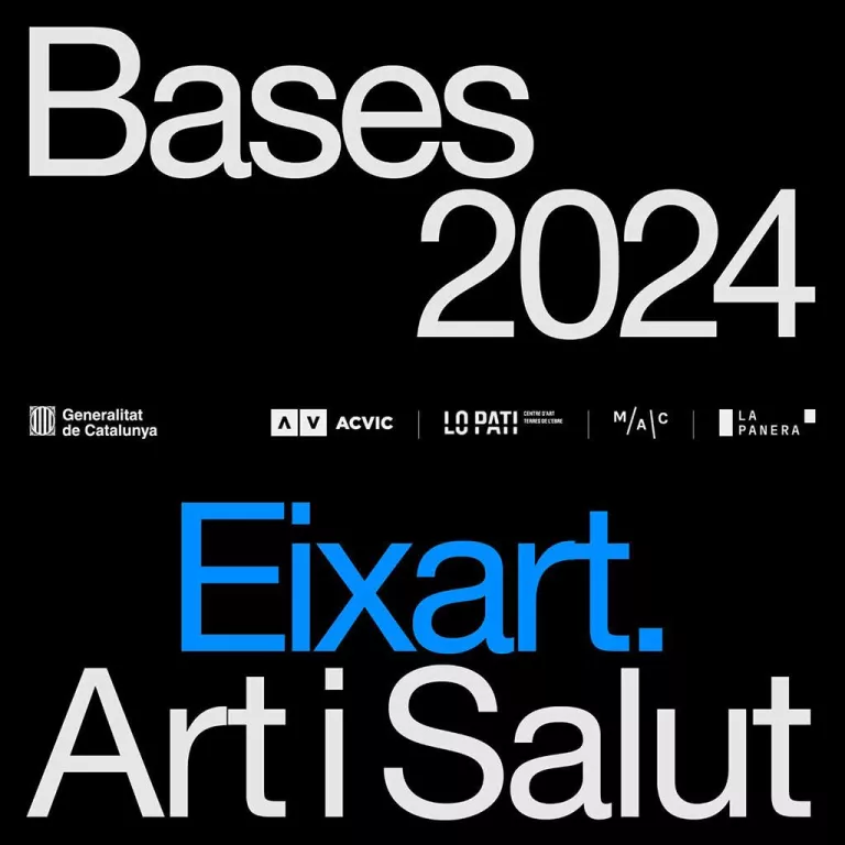 Cartell promocional d'Eixart. Art i salut ©Centre d'Art La Panera Lleida