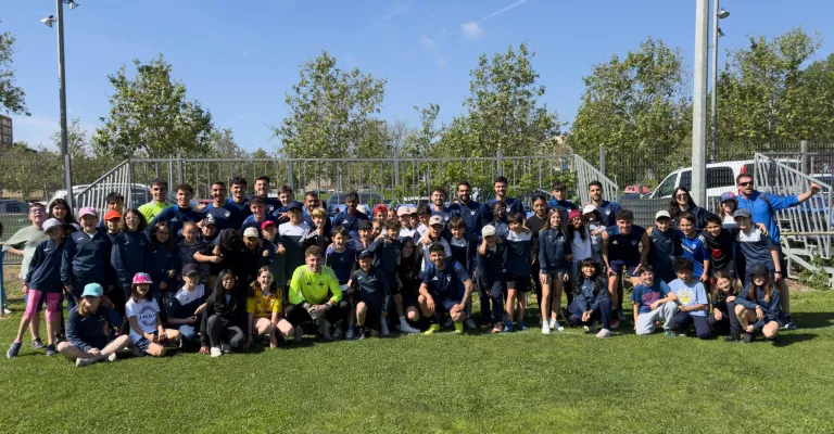 L’escola Joc de la Bola al Camp d'Esports de Lleida ©Lleida CF