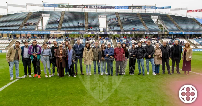 Jornada de commemoració dels 85 anys al Camp d'Esports ©Lleida CF