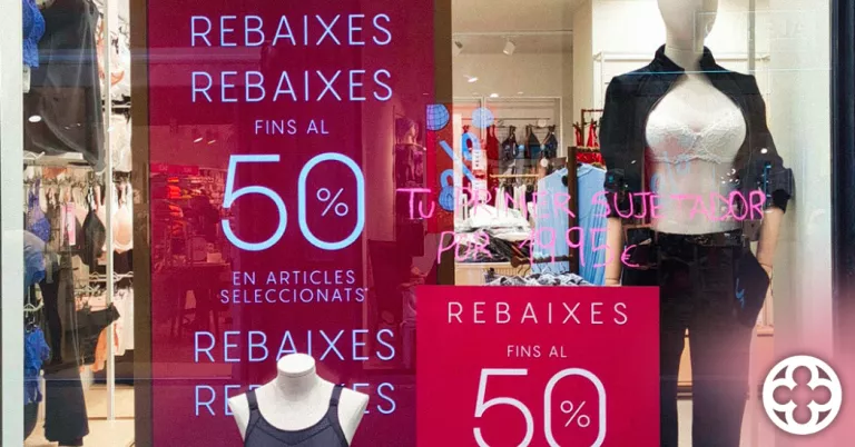 Rebaixes d'Hivern 2025 a l'Eix Comercial de Lleida ©Eix Comercial
