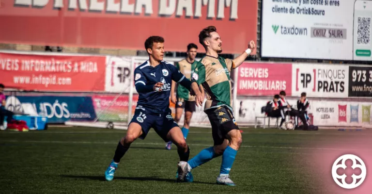 Partit de l'Atlètic Lleida contra el Sabadell B ©Atlètic Lleida
