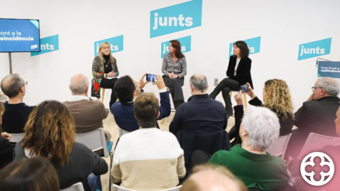 Jornada contra la multireincidència que Junts ha dut a terme a Lleida /©Junts