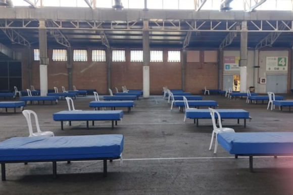 Arxiu. Dispositiu d’acollida per a persones transeünts ©Paeria de Lleida