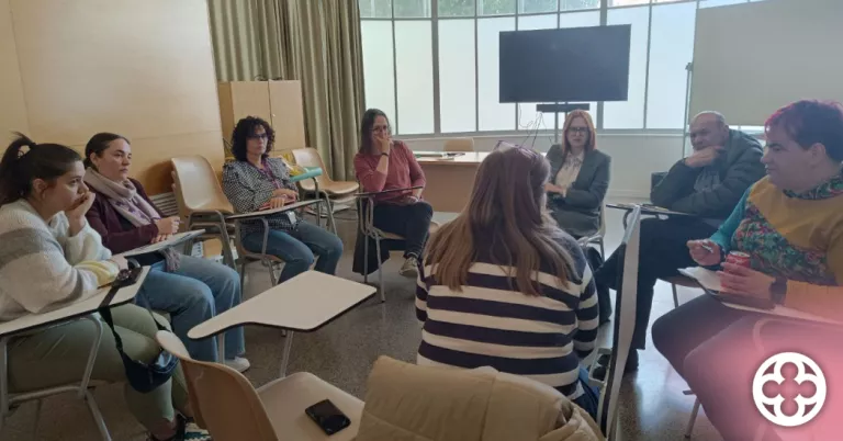Reunió secció sindical de l'Hospital Universitari Santa Maria - Comú de Lleida