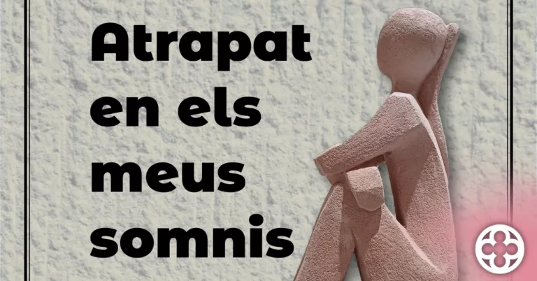 Cartell promocional de l'exposició 'Atrapat en els meus somnis' de Nacho Culleré