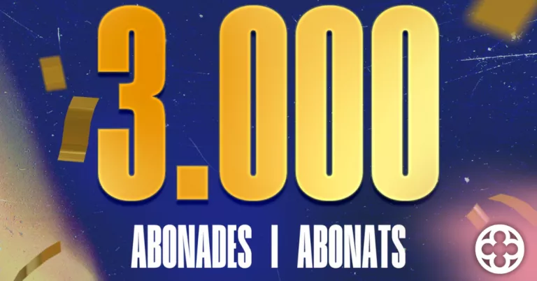 3.000 abonats i abonades ©Lleida CF