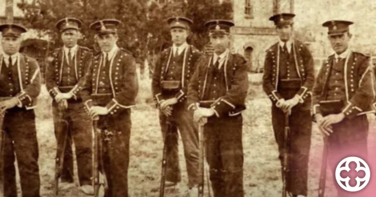 Mossos d’Esquadra durant la Guerra Civil ©Museu de la Noguera