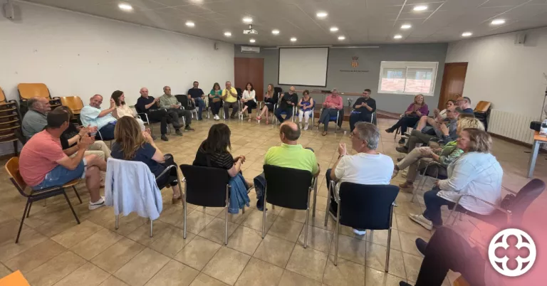 Trobada col·loqui Bell-lloc ©Junts a la Vegueria de les Terres de Lleida