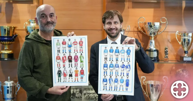 Presentació de les làmines exclusives ©Lleida CF