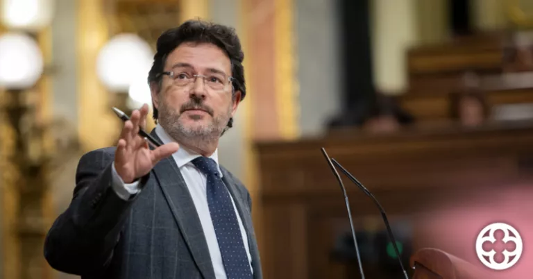 Isidre Gavin en una intervenció recent al Congrés dels Diputats ©Junts a la Vegueria de les Terres de Lleida