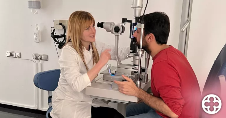 Prova diganòstica realitzada a la Clínica ILO de Lleida ©FFS
