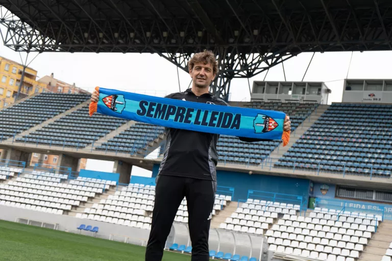 Presentació de Iñigo Idiakez ©Lleida CF