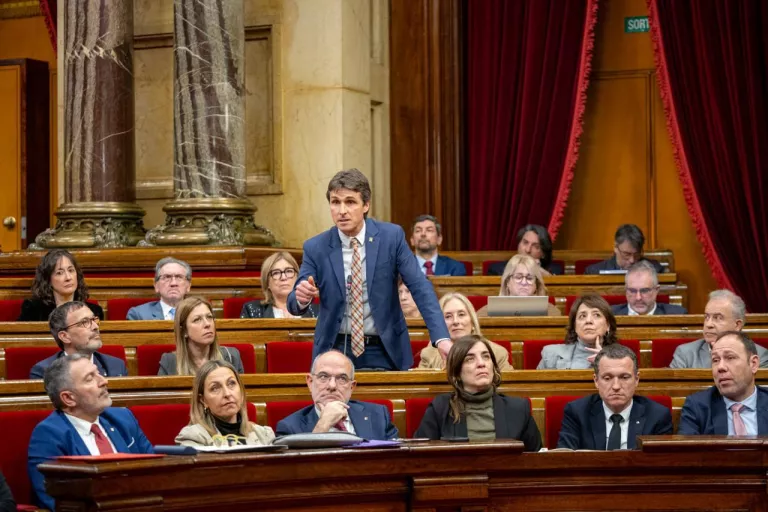 Portaveu de Junts a la comissió de Territori, Salvador Vergés ©Junts a la Vegueria de les Terres de Lleida