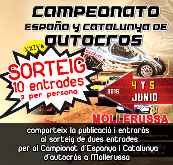 ¡Sorteo de 10 entradas!