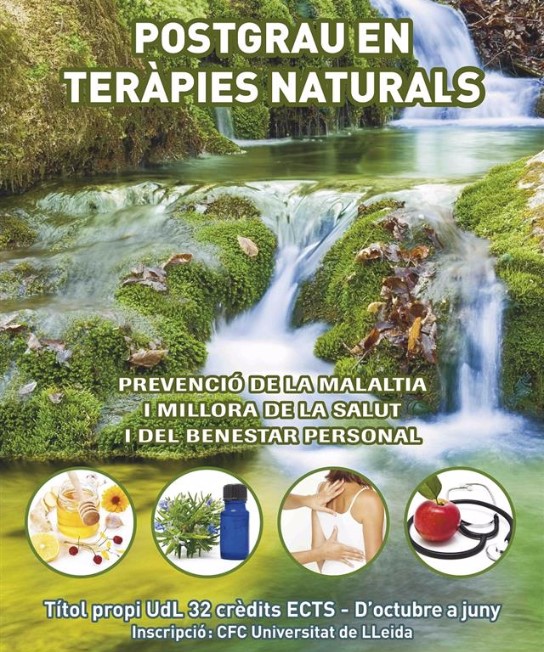 Postgrau en teràpies naturals