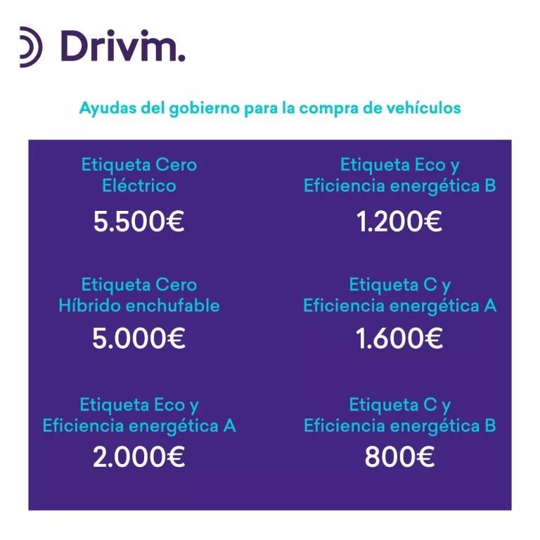 ajudes del govern per comprar un cotxe