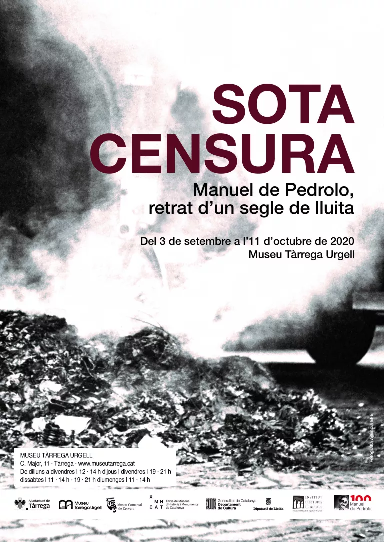 Obre l'exposició "Sota censura. Manuel de Pedrolo, retrat d'un segle de lluita"