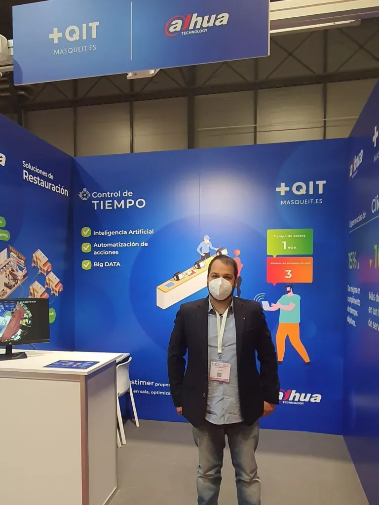 Presentación solución control de tiempo y aforo durante el HIP